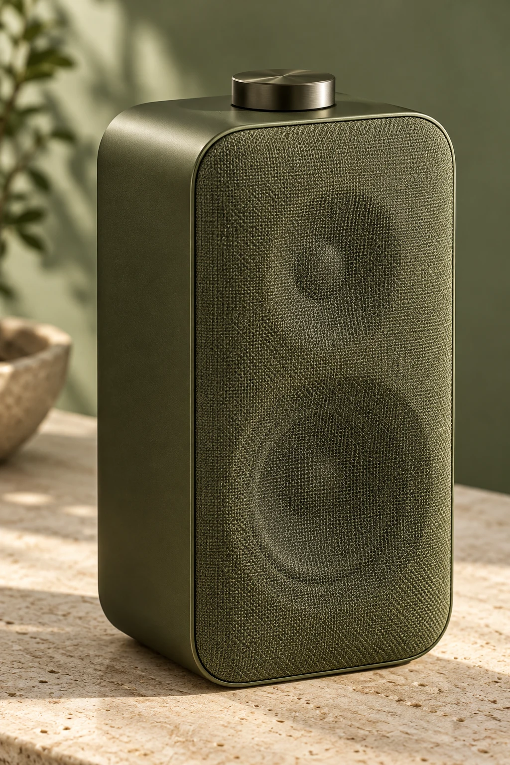 FORMA Studio in a dark olive enclosure